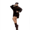 abito/maglia con mezzo collo town